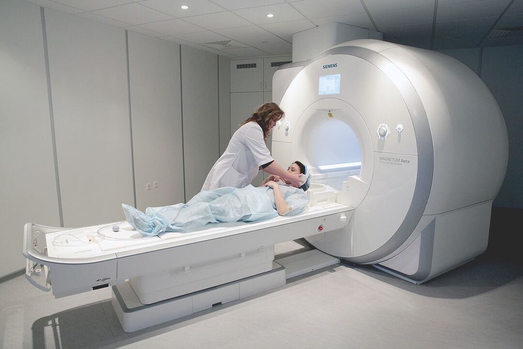 MRI diagnostika hrudnej osteochondrózy
